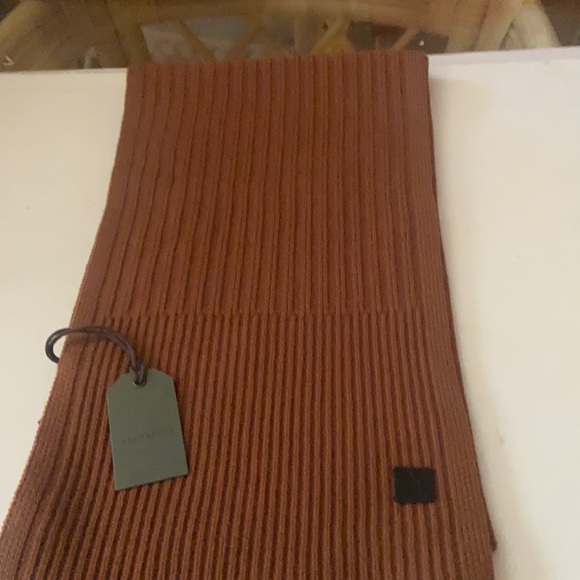 All Saints mixed rib scarf - Picture 4 of 9
